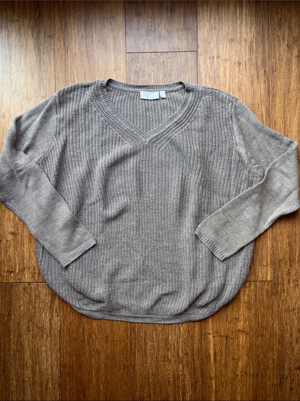 RD Style Women’s V-Neck Knit Sweater Size XL